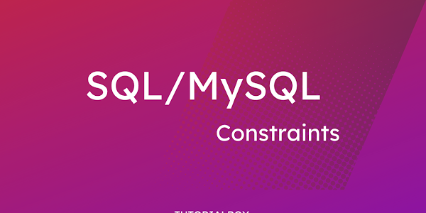 SQL/MySQL Constraints