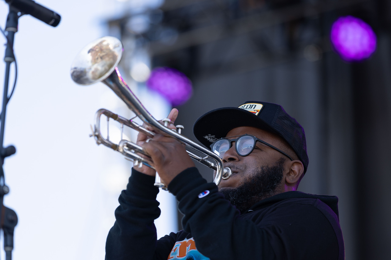 Rebirth Brass Band @ the Mill Valley Music Festival (Photo: Sean Reiter)