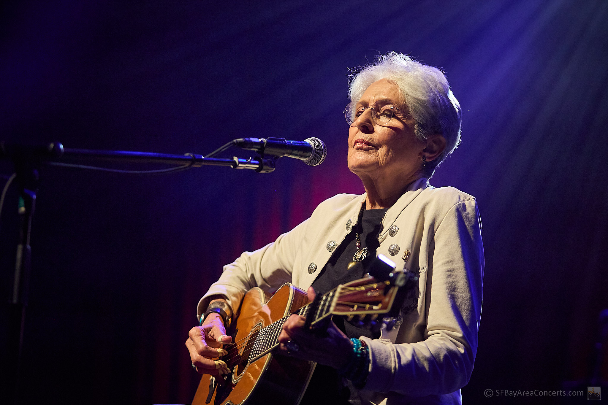 Joan Baez @ the Fillmore (Photo: Kevin Keating)