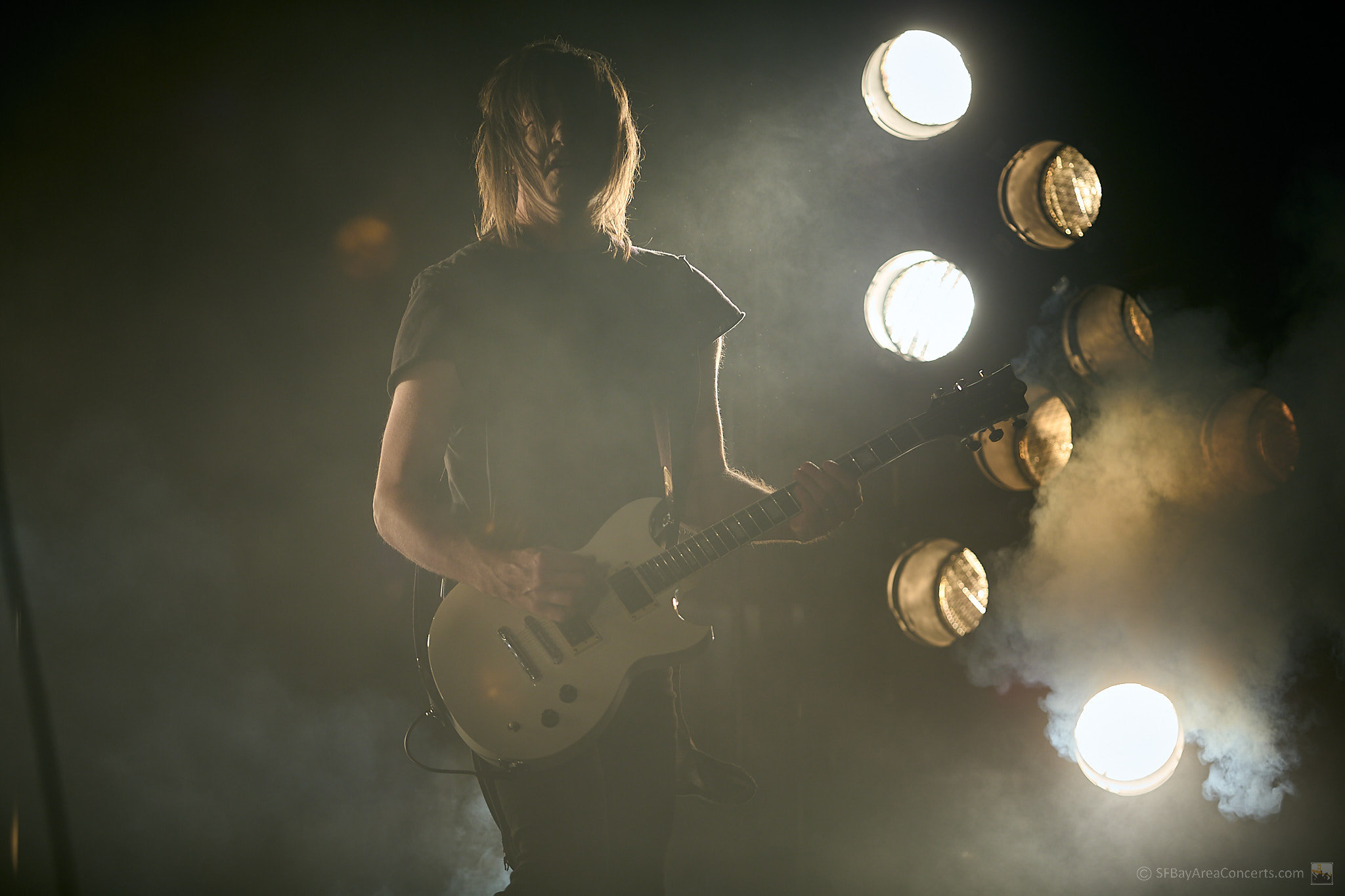 Robin Finck @ the Blossom Music Center, Ohio (Photo: Kevin Keating)